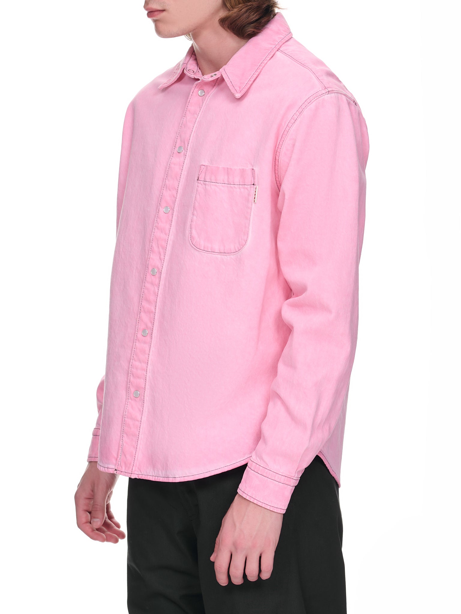 Drill Shirt (CUJU0015A0-USCU86-PINK-CANDY)