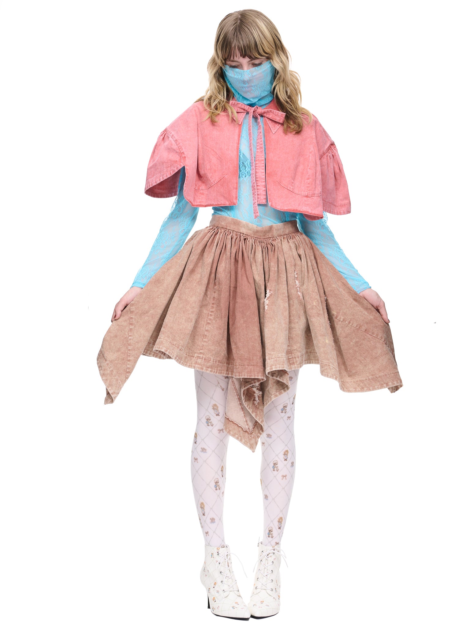 Nana's Knickers Skirt (D01-BROWN)