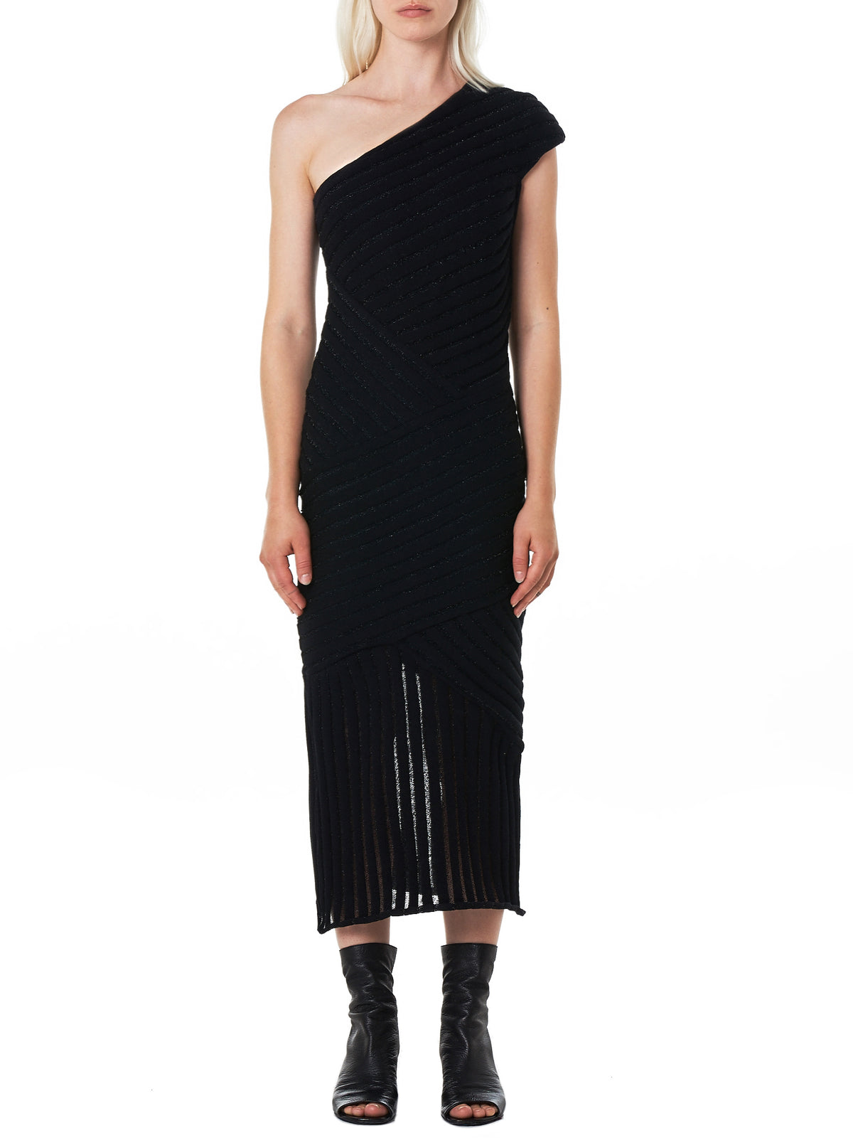 Knit Dress (D7-BLACK)