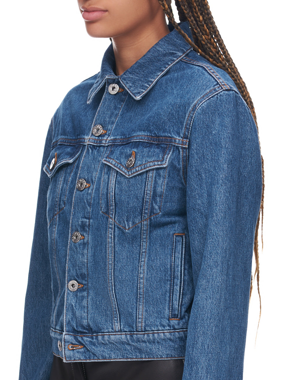 Chainlink Jean Jacket (DJ0009-PG0793-804-LIGHT-BLUE)