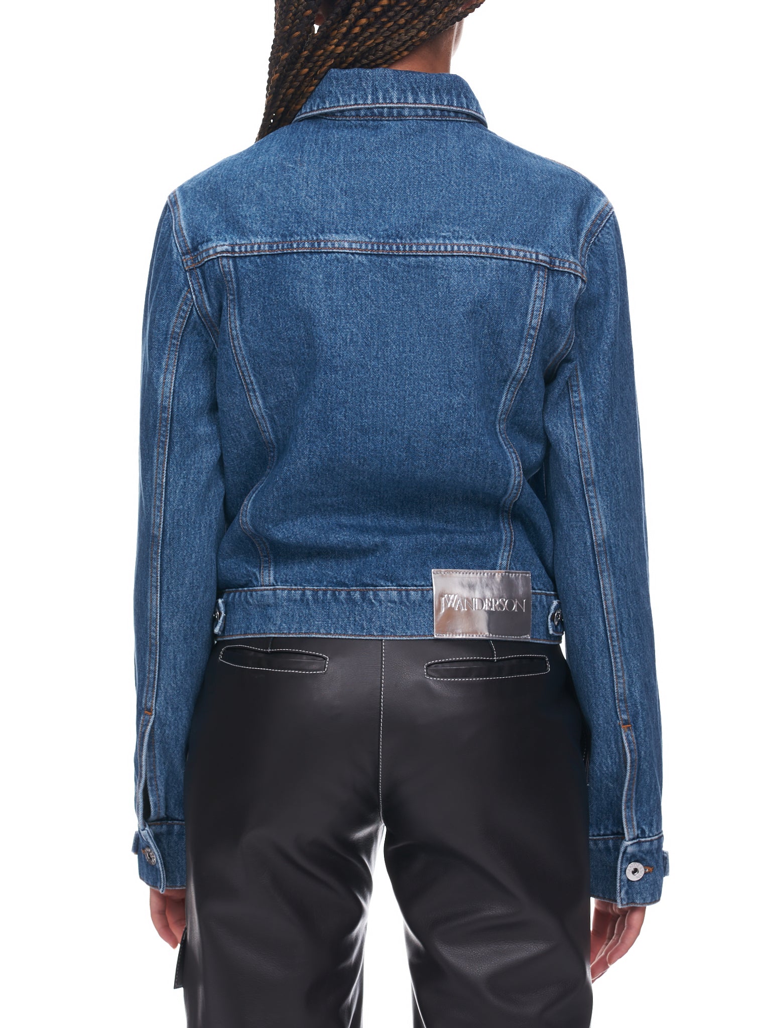 Chainlink Jean Jacket (DJ0009-PG0793-804-LIGHT-BLUE)