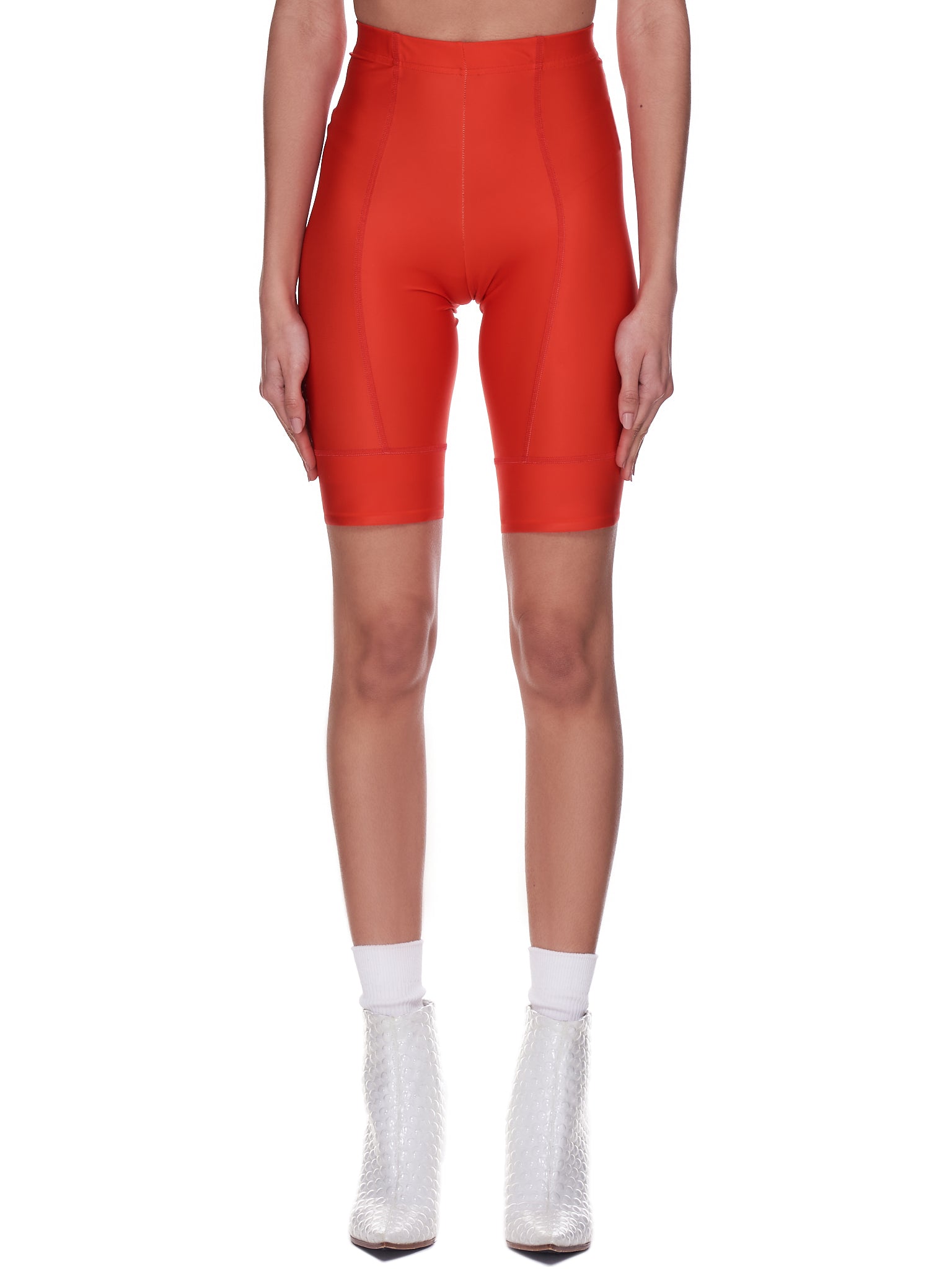 Match Cycling Shorts (DK01SH-RED-WHITE)