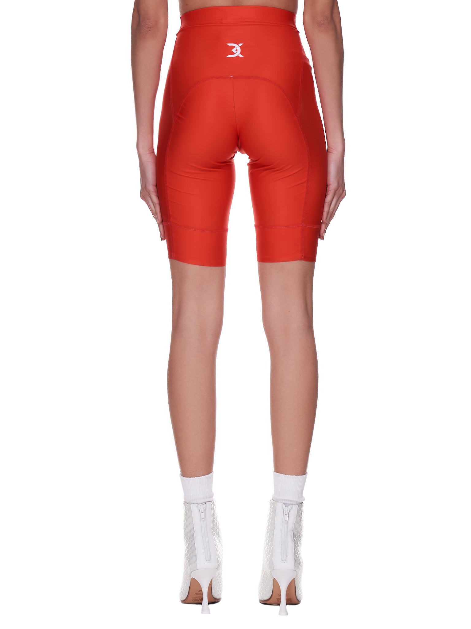 Match Cycling Shorts (DK01SH-RED-WHITE)