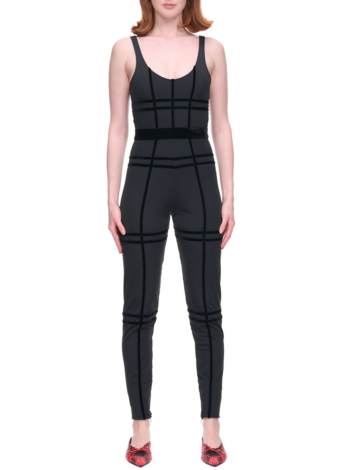 David Koma Tulle Jumpsuit | H.Lorenzo - front