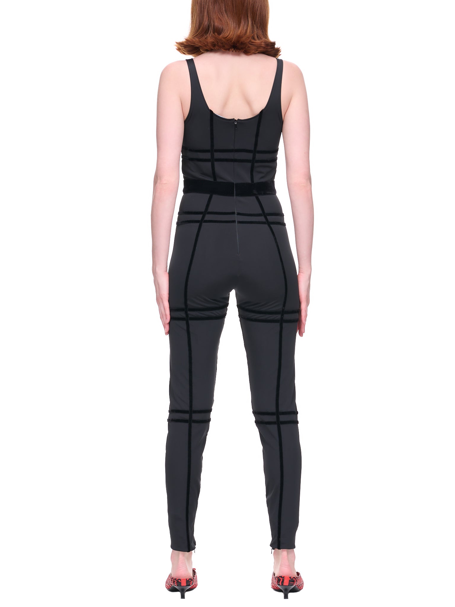 David Koma Tulle Jumpsuit | H.Lorenzo - back