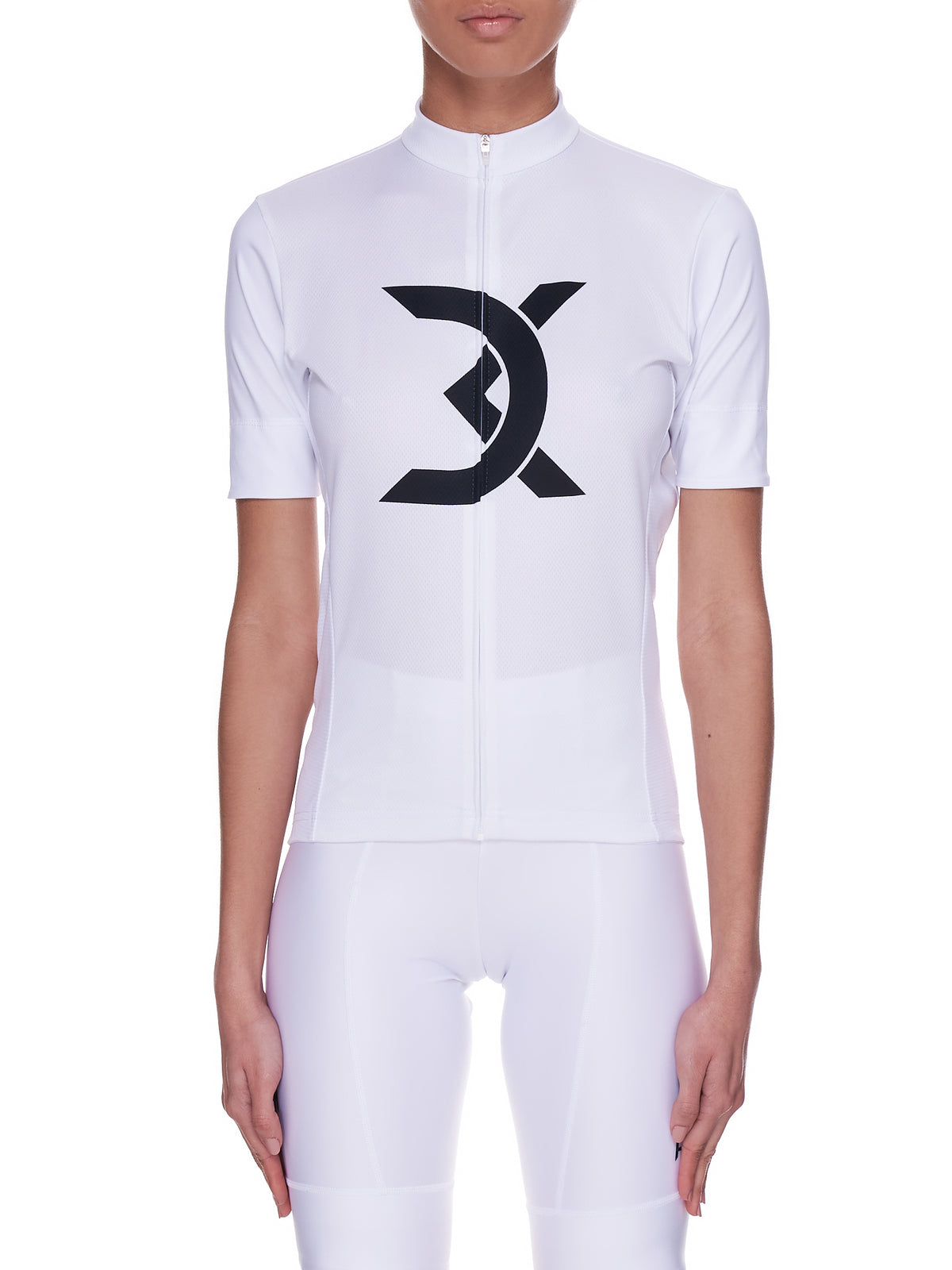 Match Cycling Top (DK32T-BLACK-WHITE)