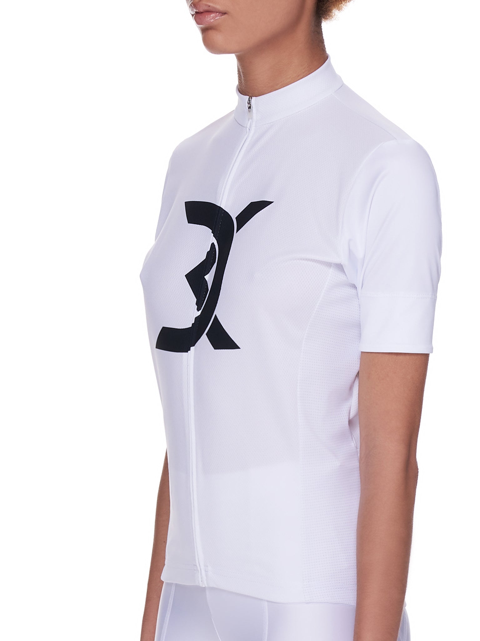 Match Cycling Top (DK32T-BLACK-WHITE)