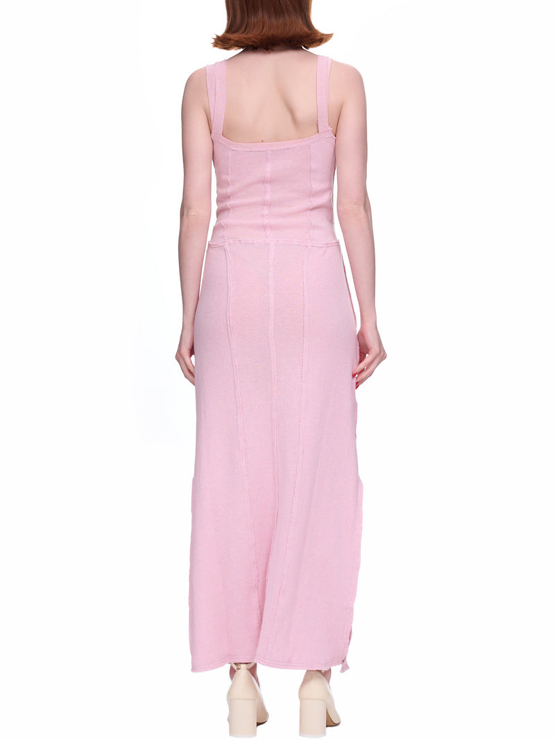Knit Corset Dress (DR03843211-1211-LIGHT-PINK)
