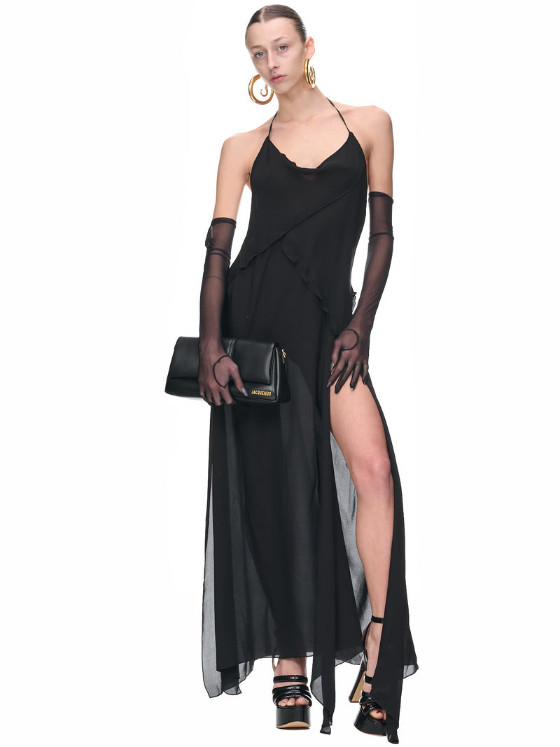 Tulle Gloves (GL10-1-BLACK)