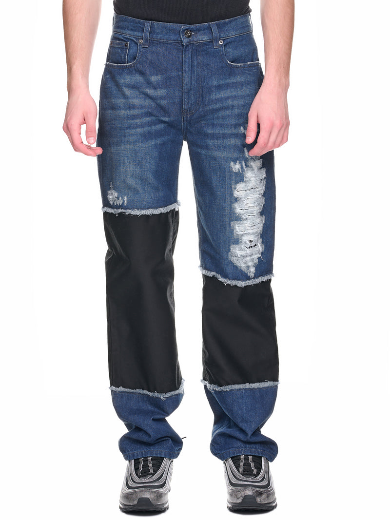JW ANDERSON Distressed Denim Pants | H. Lorenzo - front