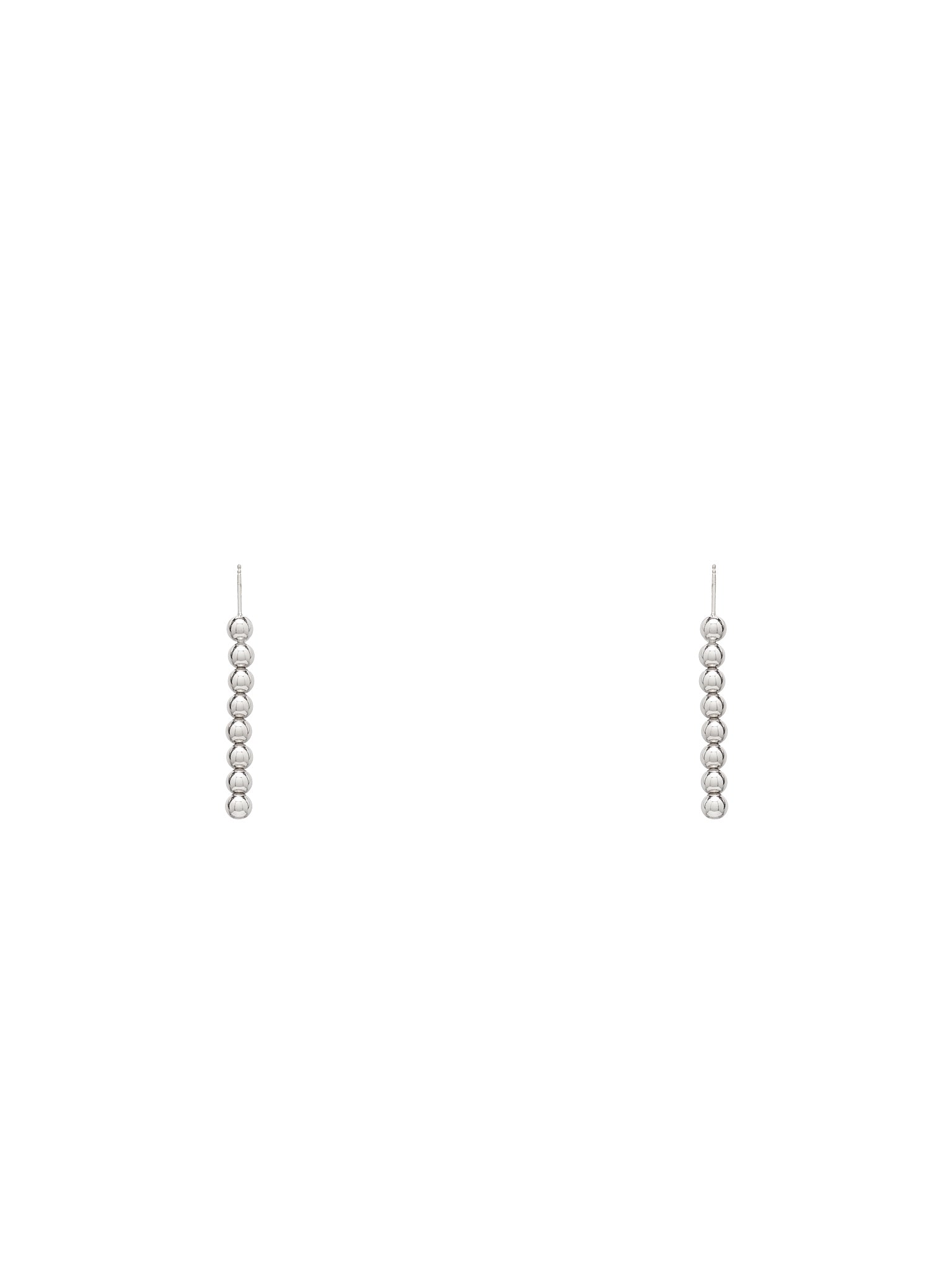 Bead Branch Earrings (EARRINGS67-S24-C01-SILVER
