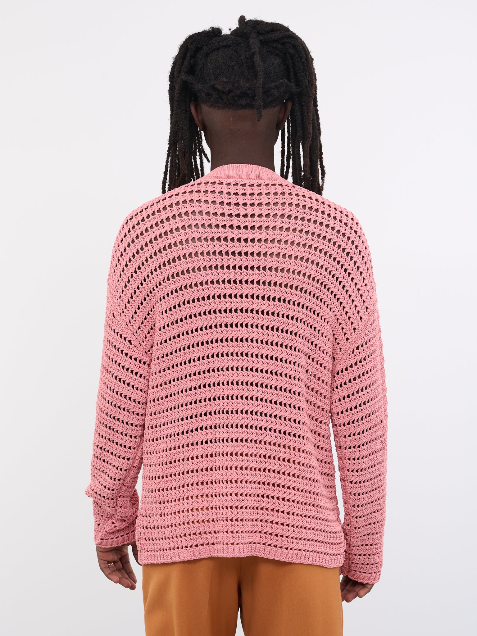 Elton Crochet Sweater (ELTONM20KN7011PALEPINK)