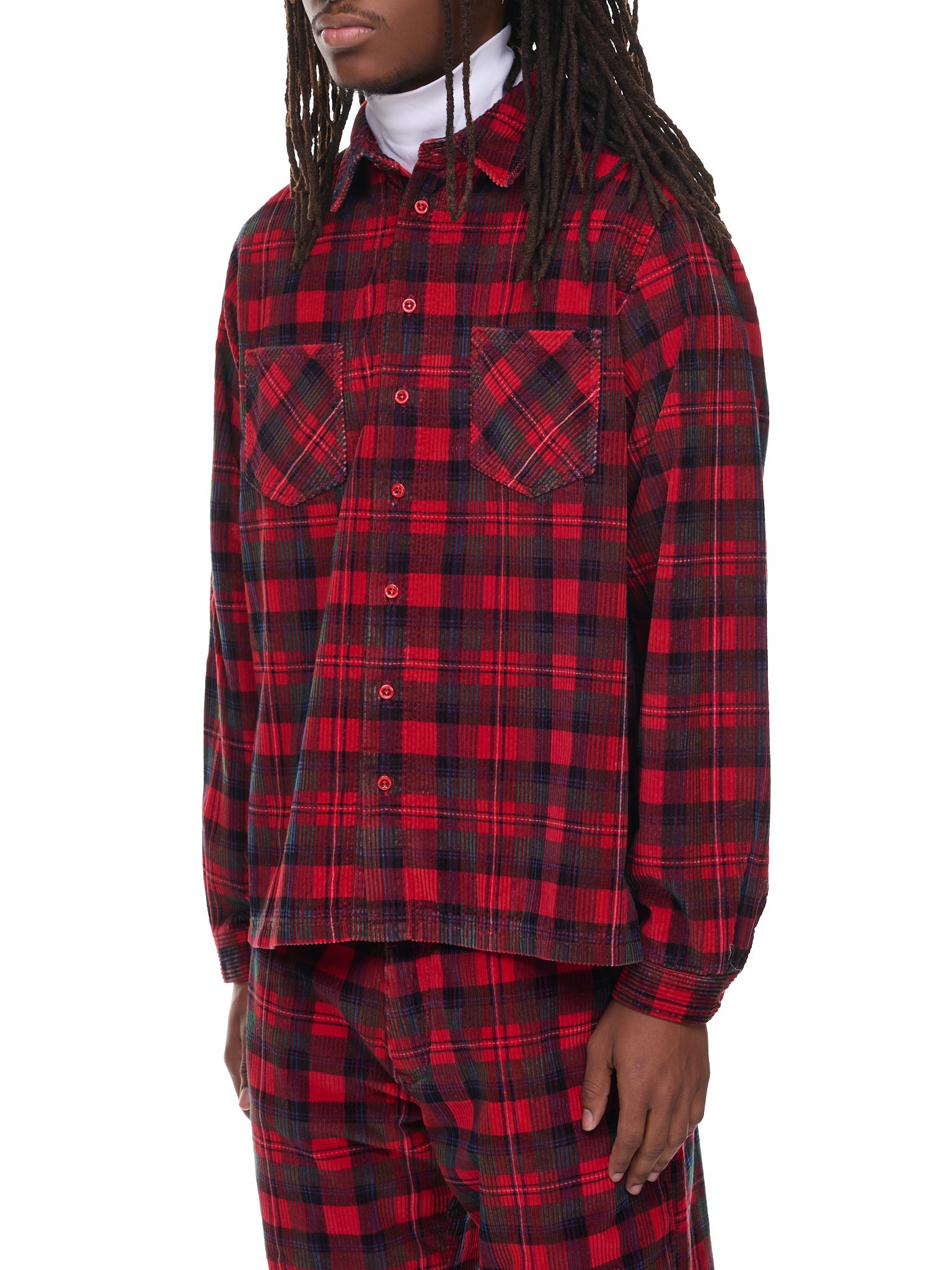 Flannel Shirt (ERL05B008-RED)
