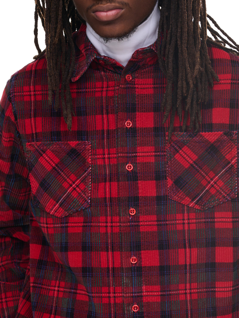 Flannel Shirt (ERL05B008-RED)