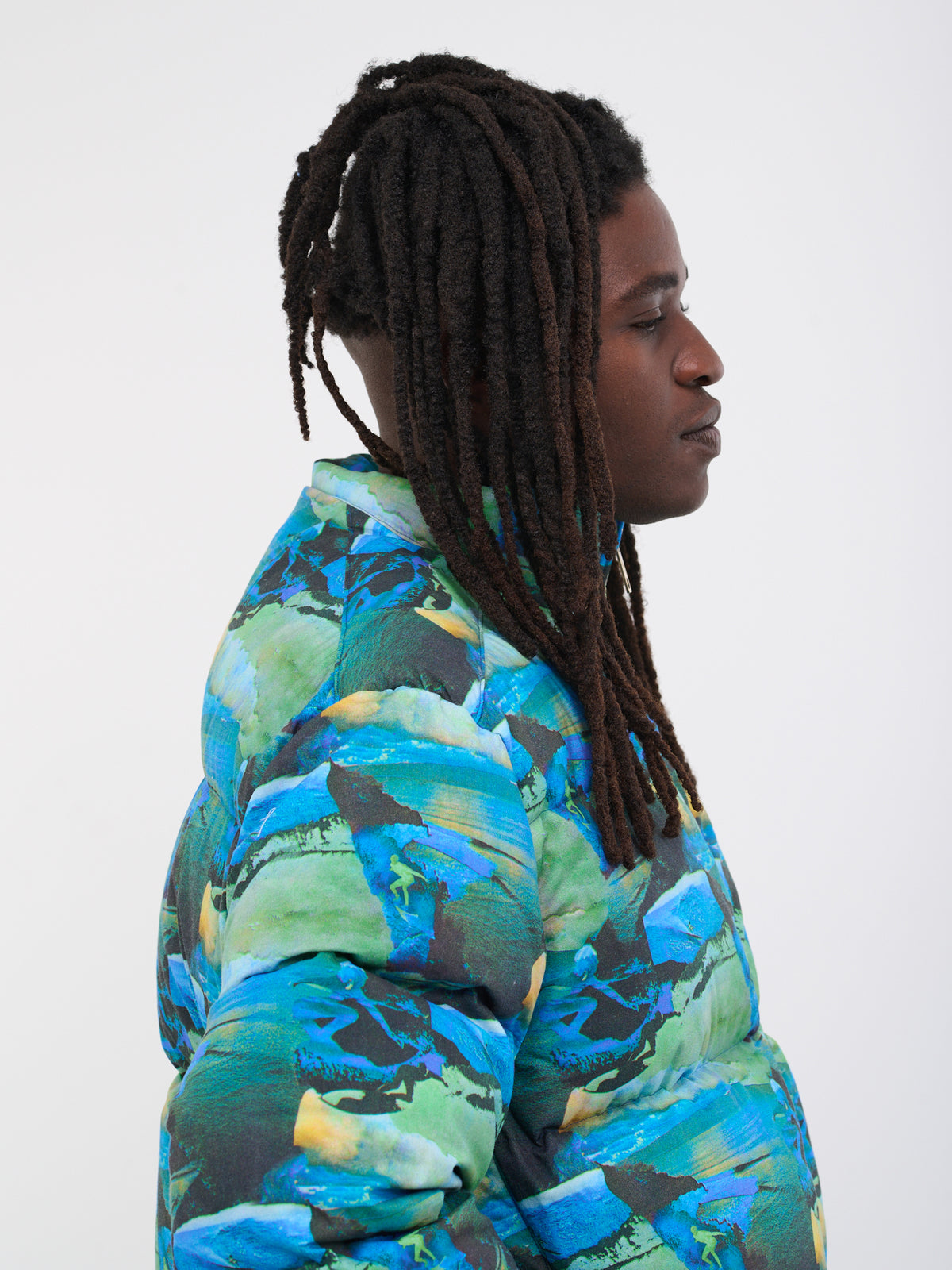 Sunset Puffer Jacket (ERL06C002-GREEN-SUNSET)