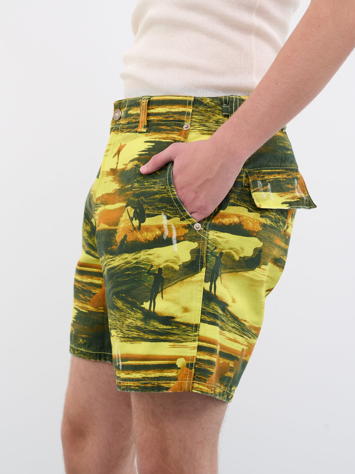 Acid Sunset Shorts (ERL06P202-ACID-SUNSET)