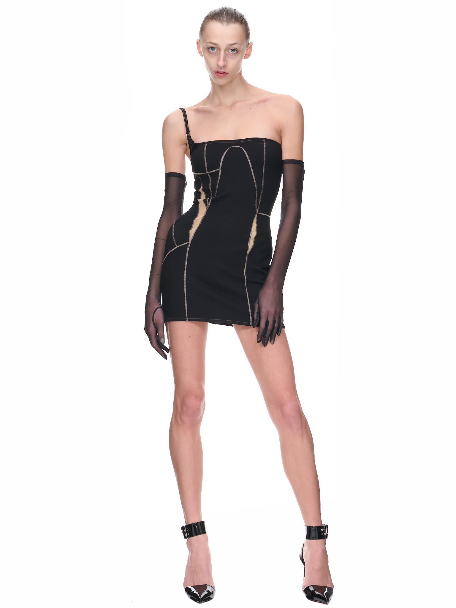 Cocktail Mini Dress (EV012-Y002-ONYX)