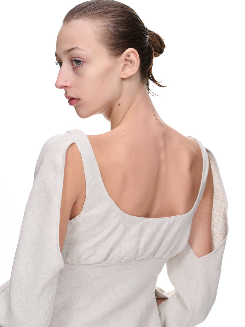 Cut-Out Chemise (EV020-Y002-SLATE)