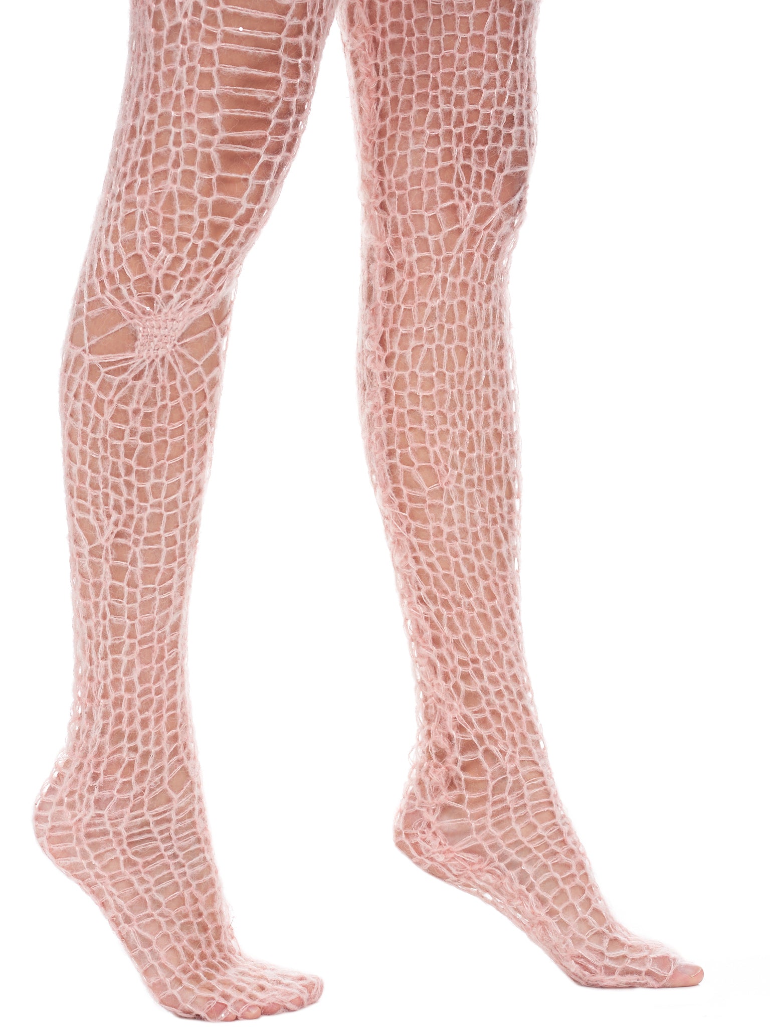 Mohair Knit Tights (F2268-PINK)