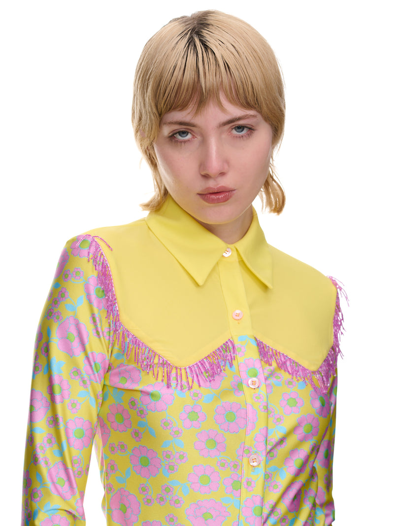 Fairy Garden Shirt (FGSH-FAIRY-GARDEN-YELLOW)