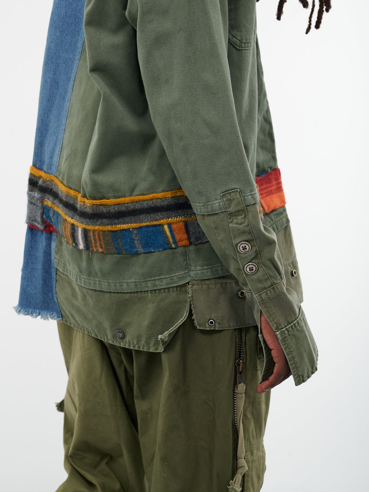Army Jackets & Overalls Jacket (FM032-ARMY-BLUE)