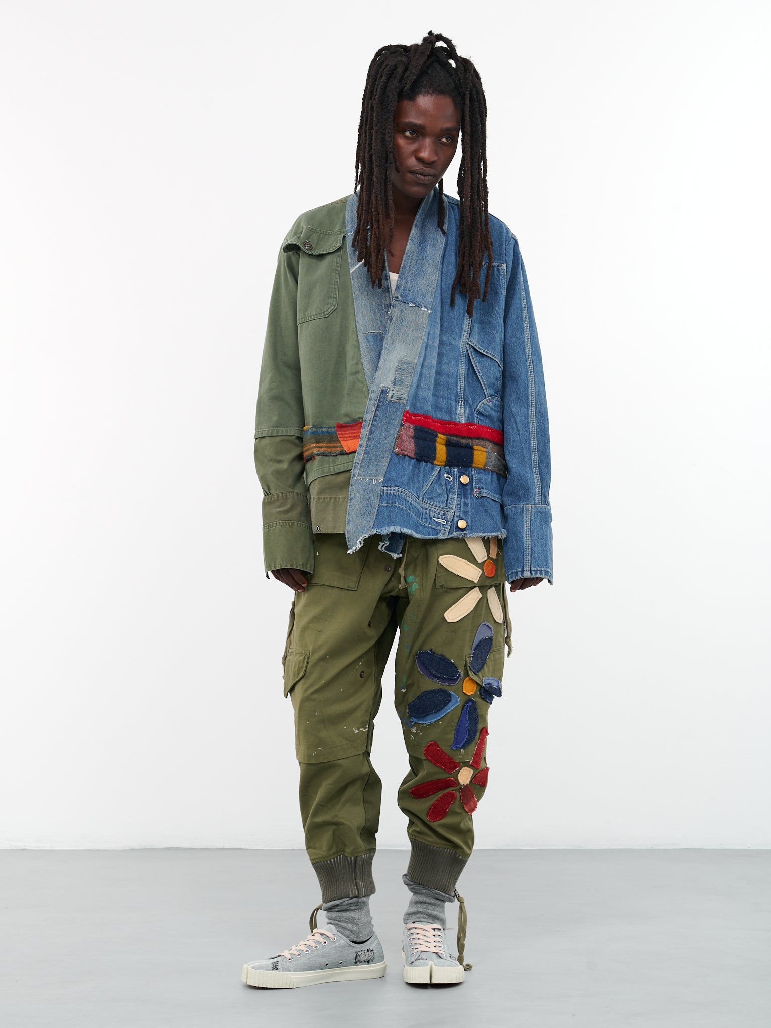 Army Jackets & Overalls Jacket (FM032-ARMY-BLUE)