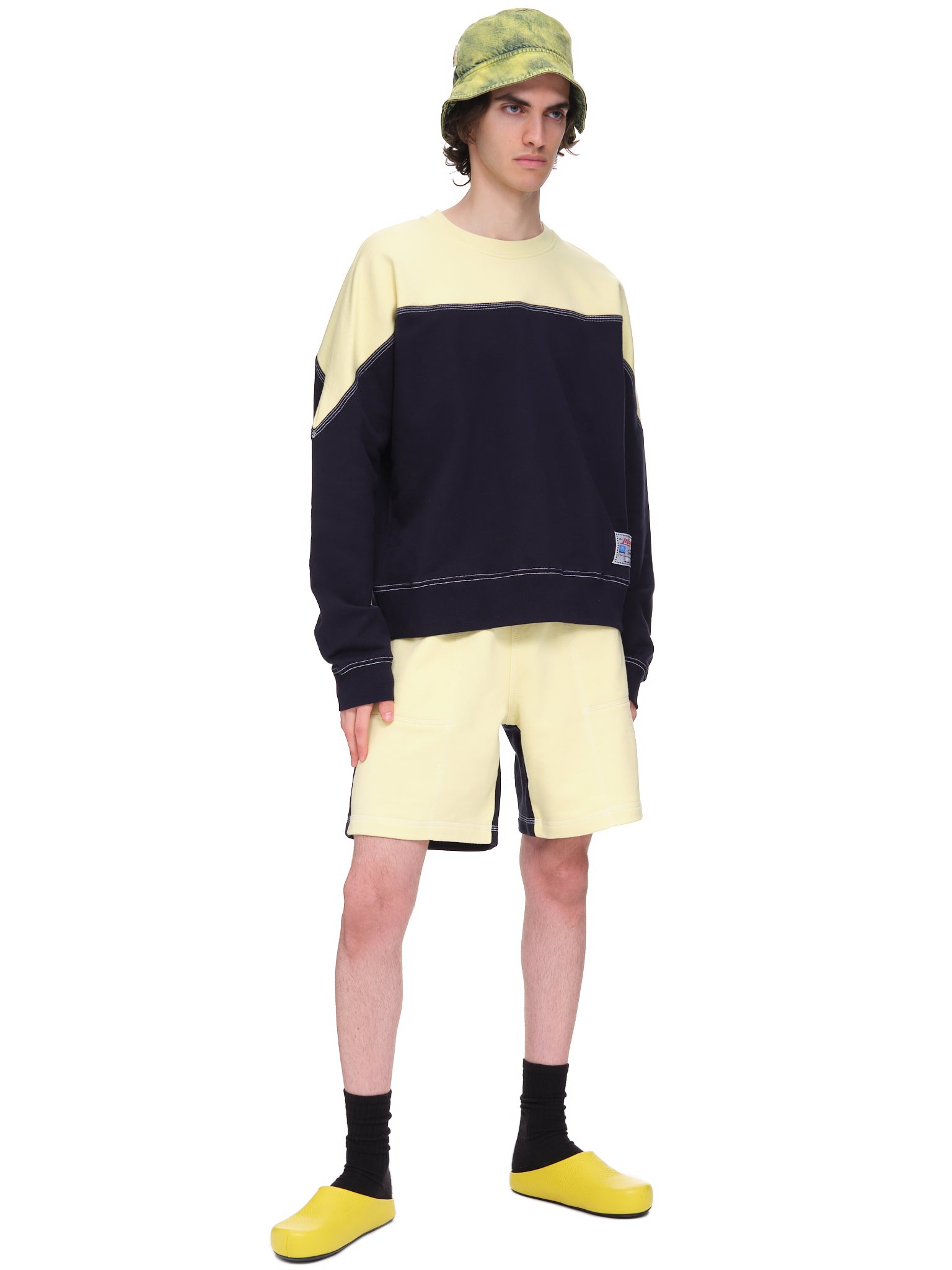 Marni Bitonal Sweatshirt | H. Lorenzo - styled 