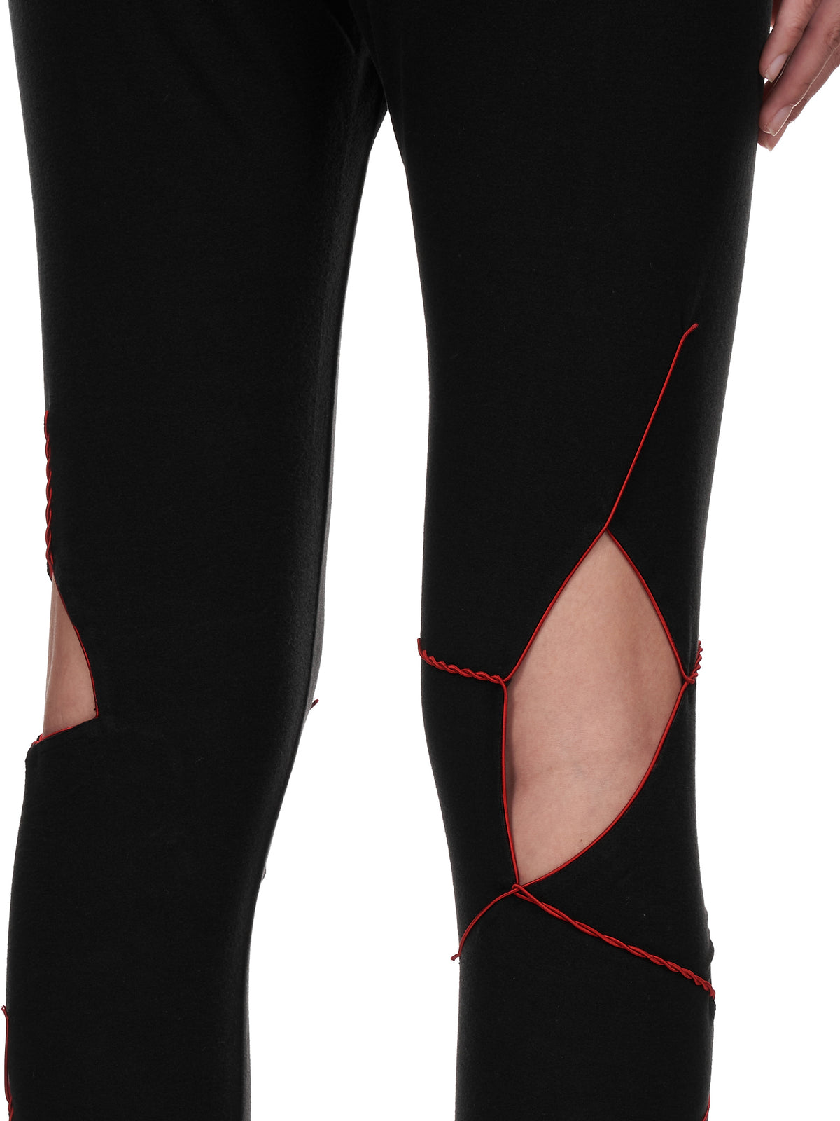 Yohji Yamamoto Cutout Leggings | H. Lorenzo - detail 2