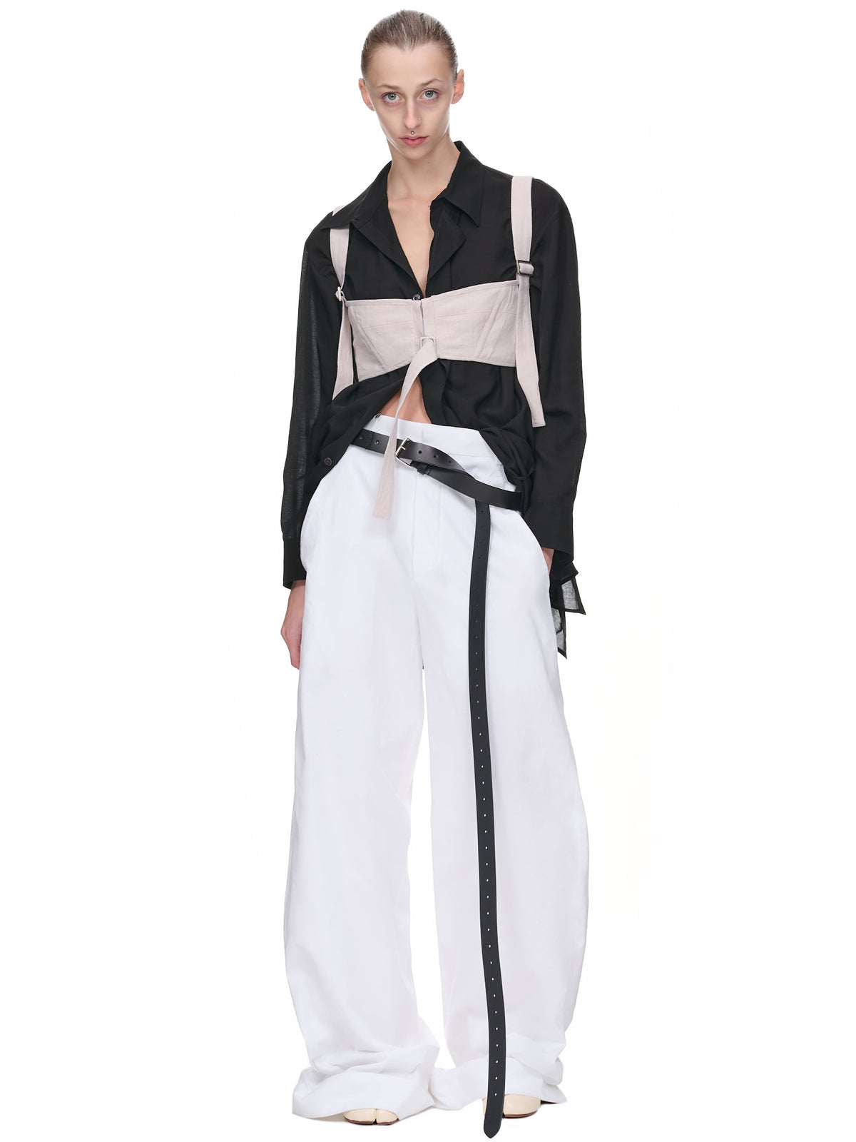 Tencel Lawn Blouse (FZ-B63-202-02-BLACK)