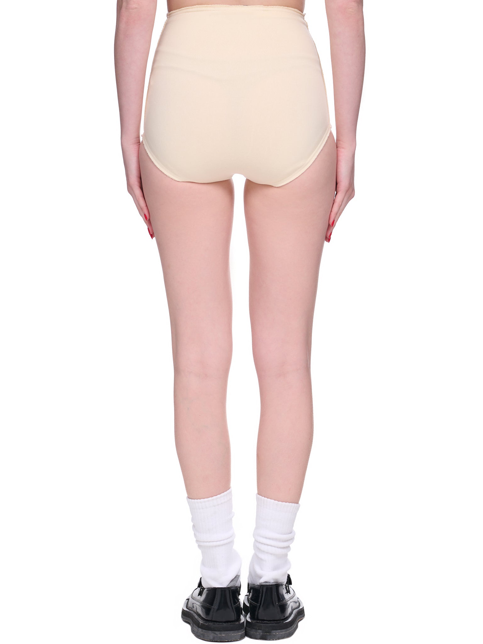 Rib Boy Shorts (GA02843114-0114-CREAM)