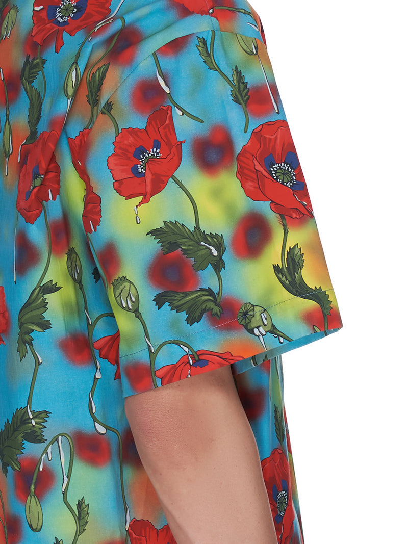 Poppie Studded Short Sleeve Shirt (GHOST-TOWN-LIGHT-POPPIES)