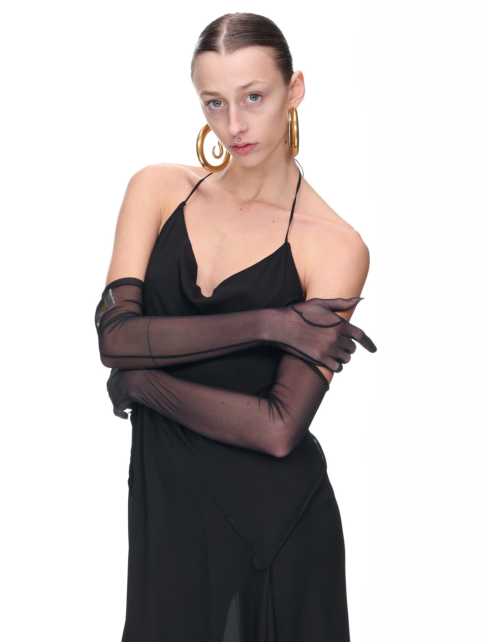 dress black gloves IOANNES