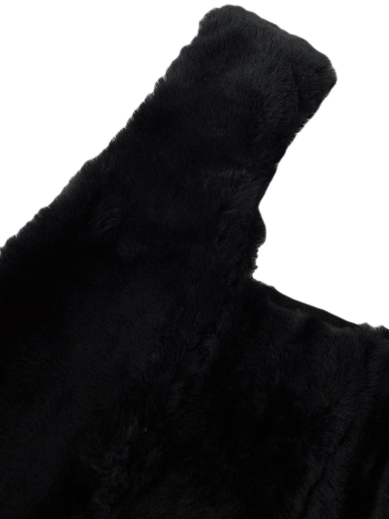 KARA Shearling Bag - Hlorenzo Detail 1