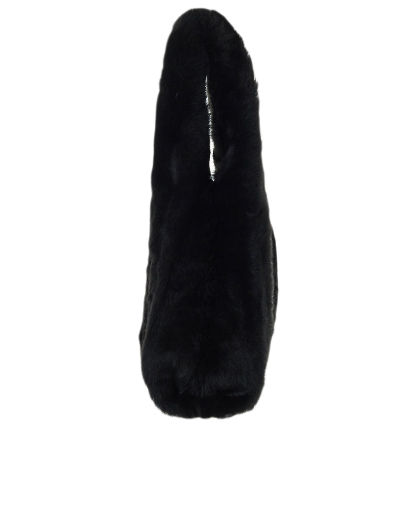 KARA Shearling Bag - Hlorenzo Side