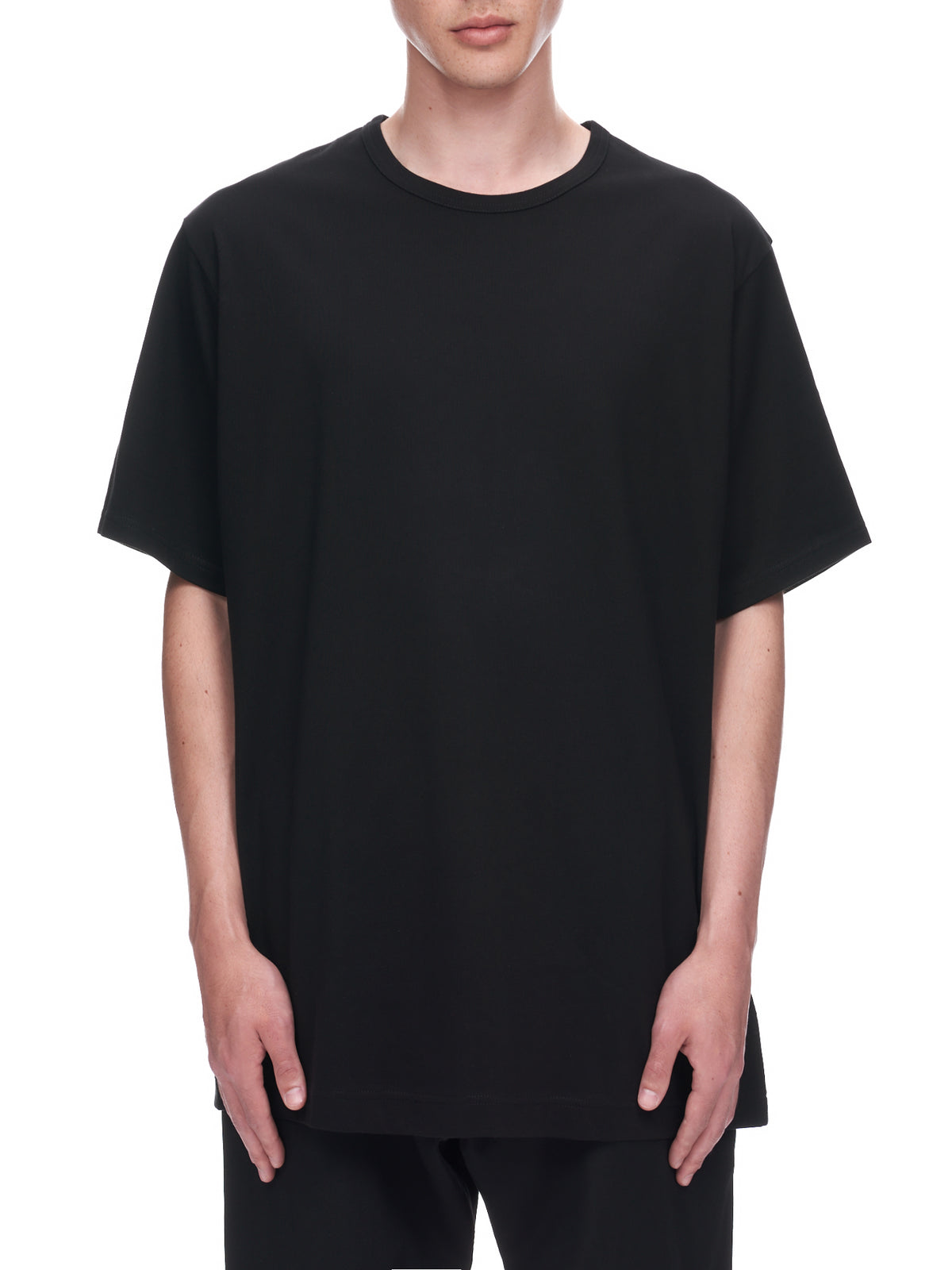 Crewneck T-Shirt (HE-T02-071-BLACK)