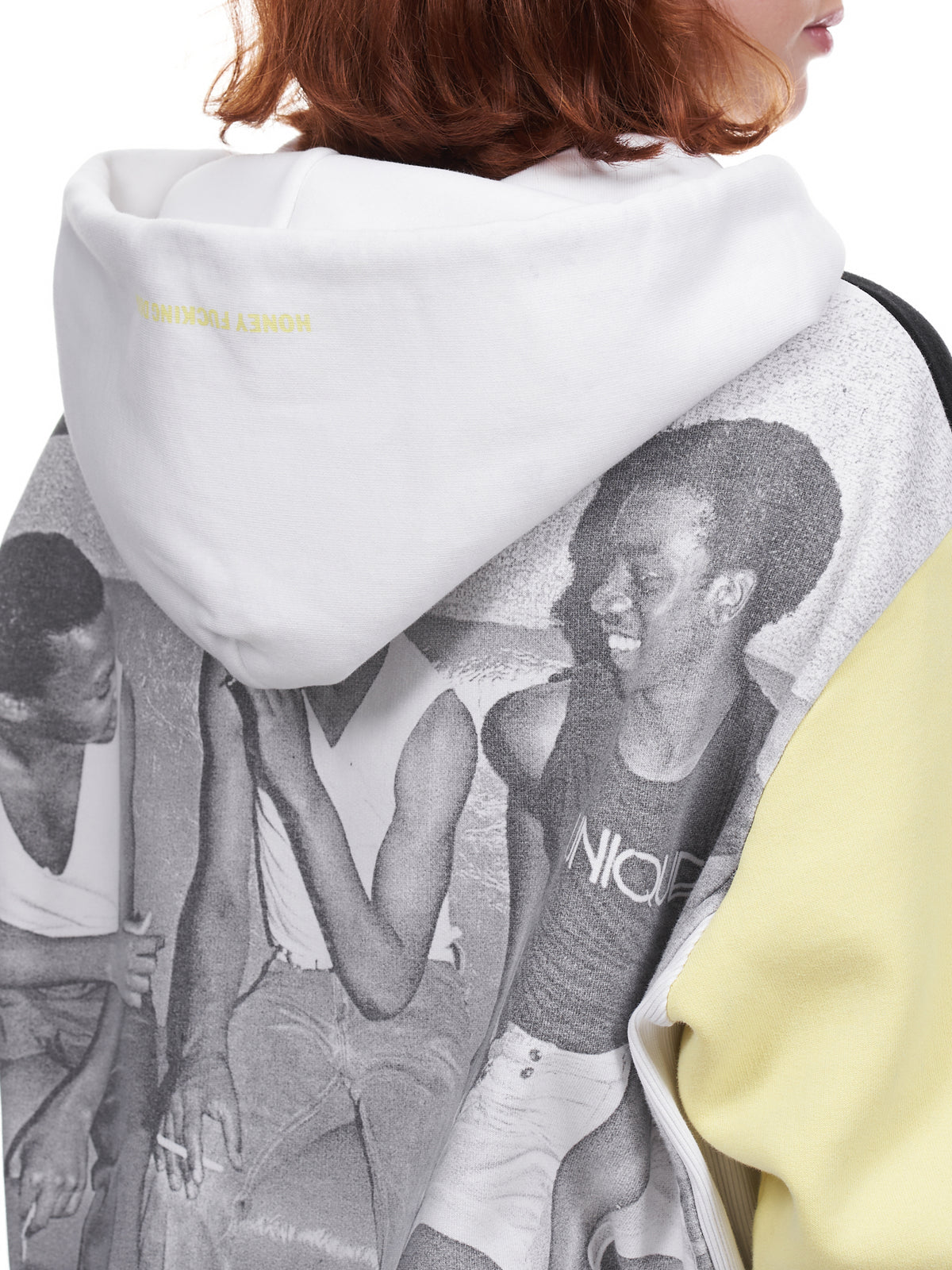 Honey Fucking Dijon Paneled Sweatshirt | H. Lorenzo - detail 