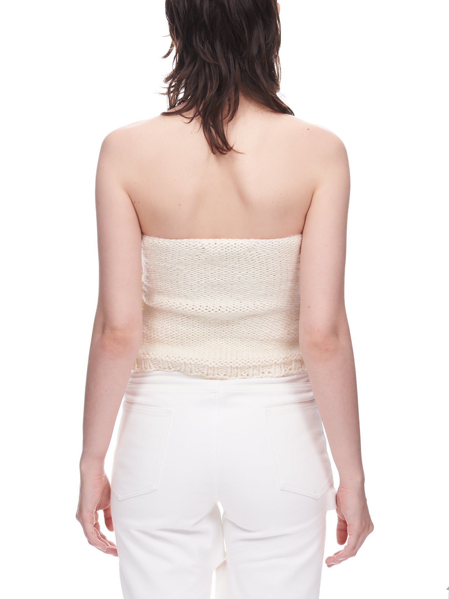 Knit Tube Top (HKN01-IVORY)
