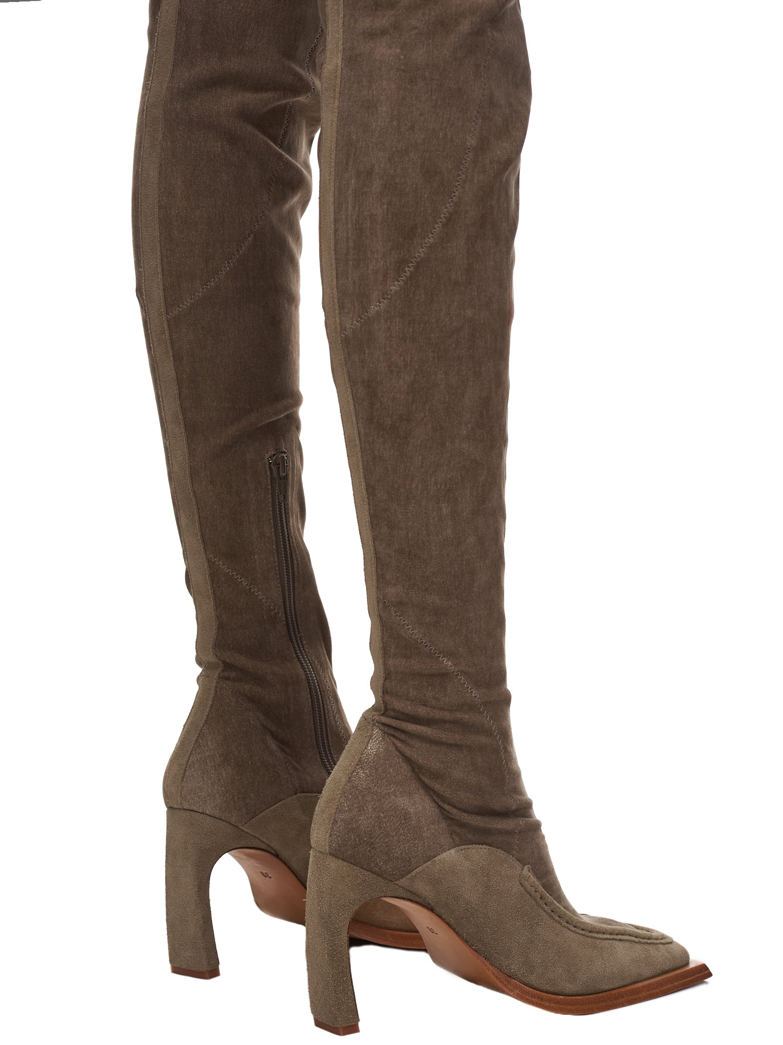 Charlotte Knowles Fawn Boots | H. Lorenzo - side 3