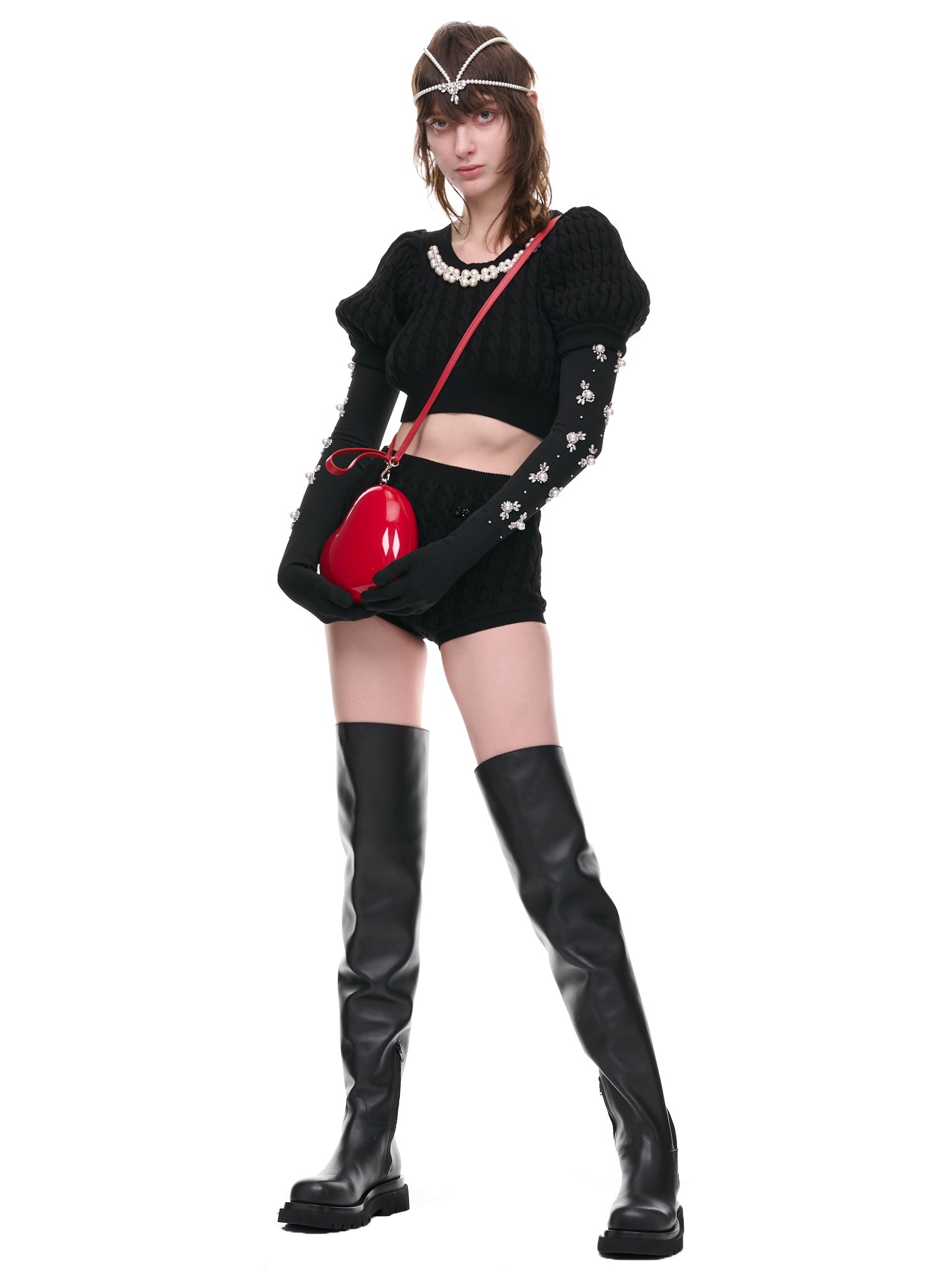 Micro Heart Bag (BAG134-0773-RED)