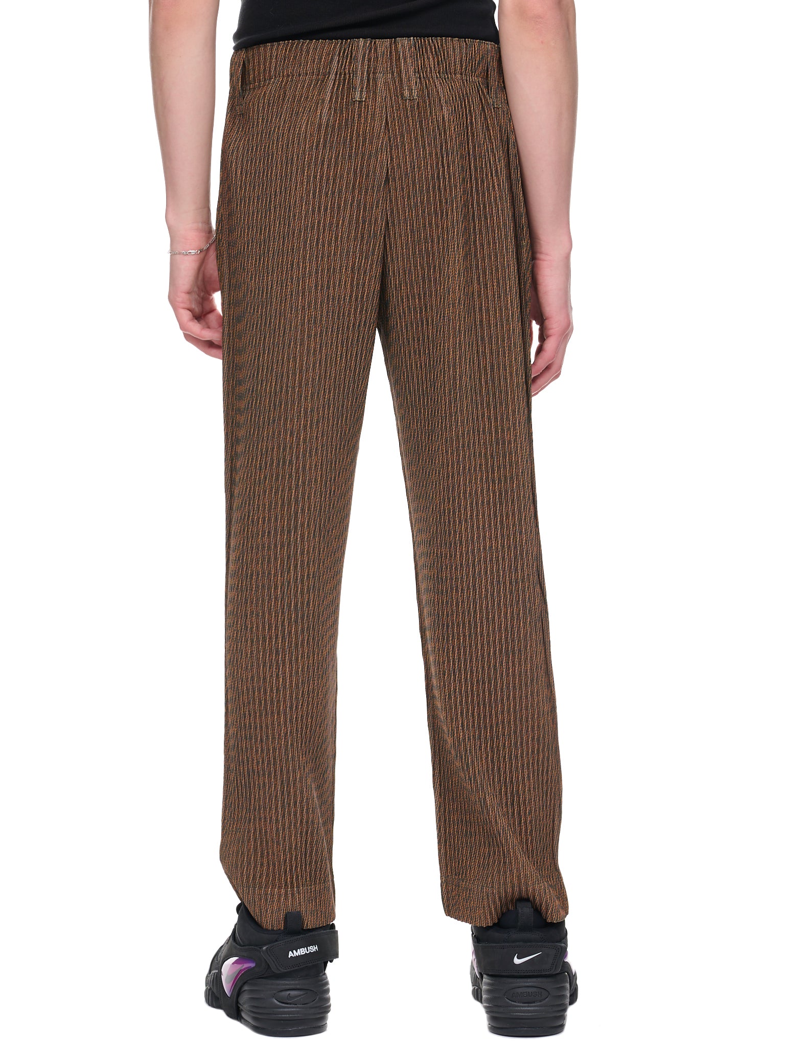 HOMME PLISSÉ ISSEY MIYAKE Zipper Chain Pants | H. Lorenzo