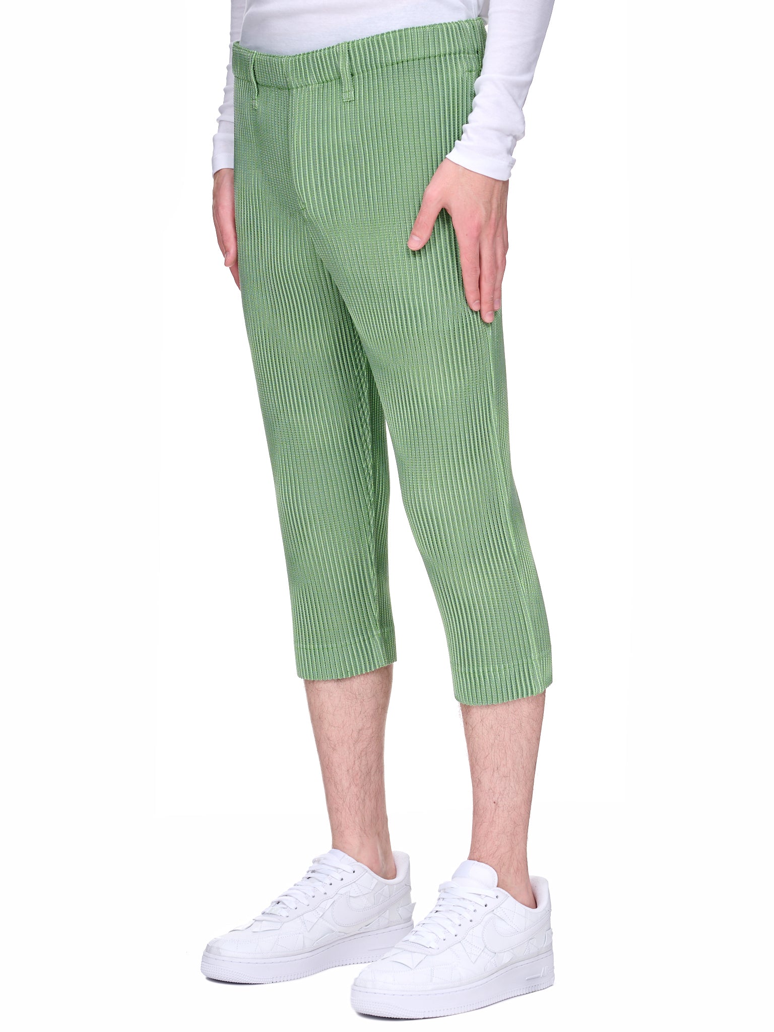 HOMME PLISSÉ ISSEY MIYAKE Leno Stripe Pants | H. Lorenzo - side 