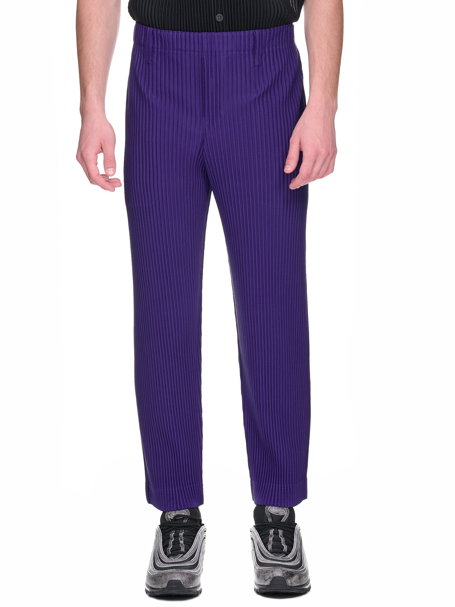 Homme Plissé Issey Miyake Color Pleats Trousers