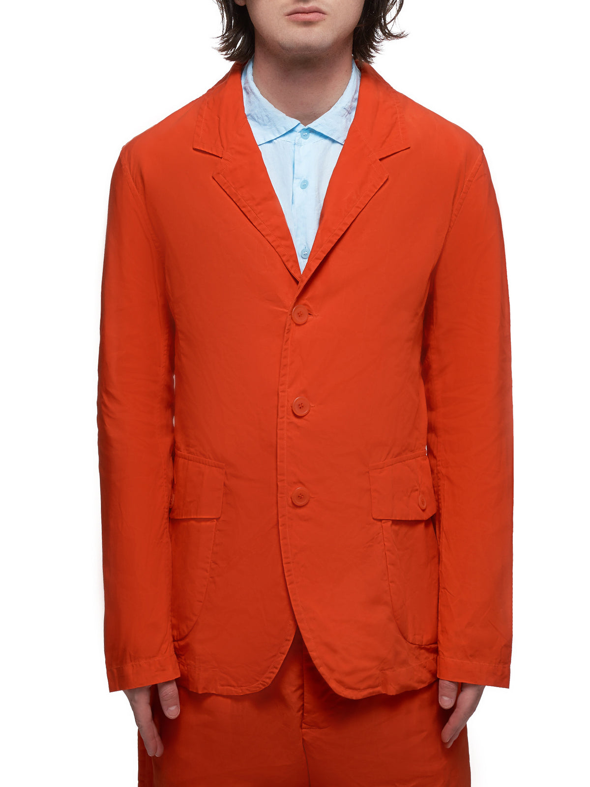 Crinkled Jacket (HV218-ORANGE)