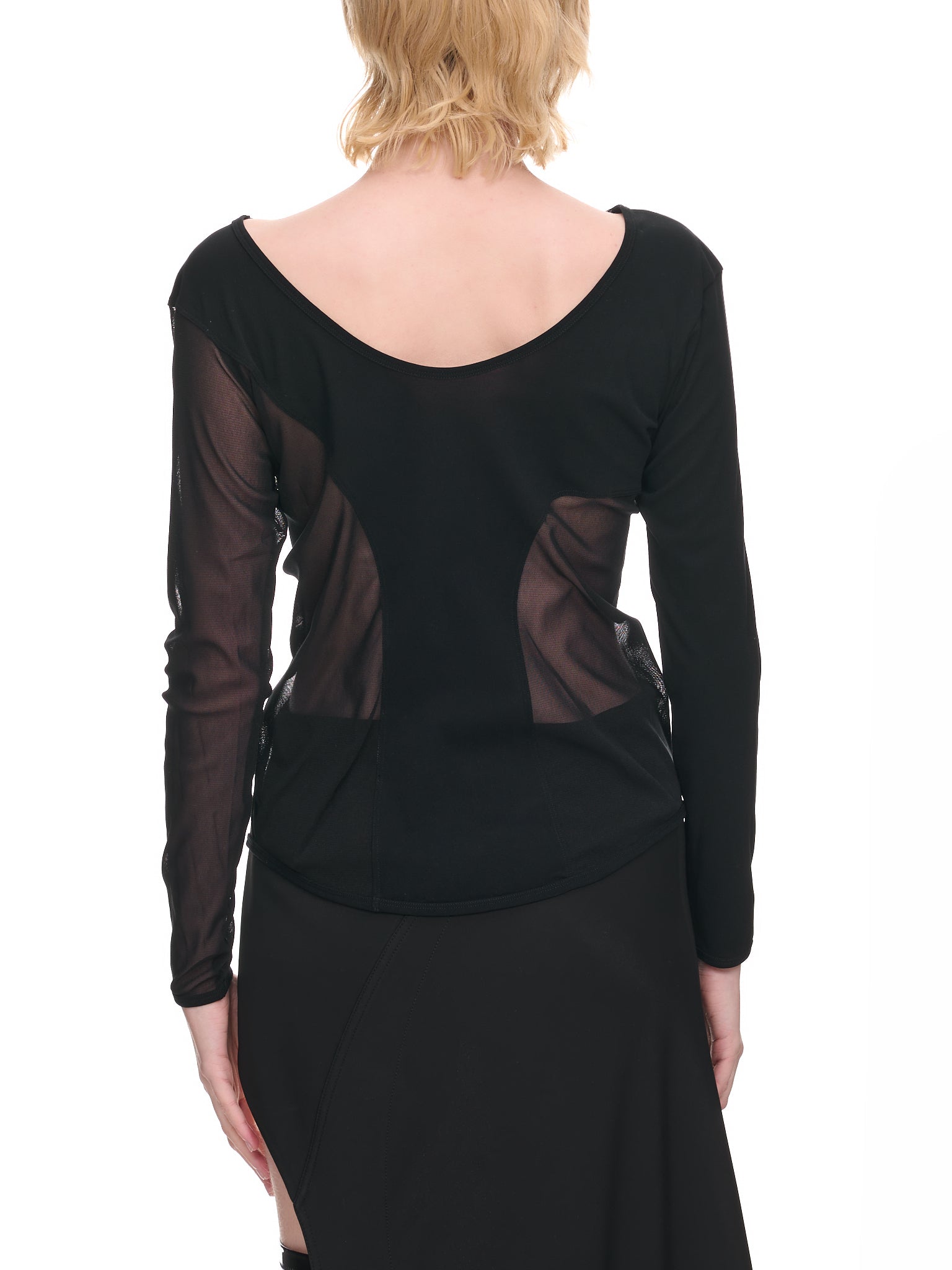 Figure Mesh Top (IM36JK701-15-BLACK)