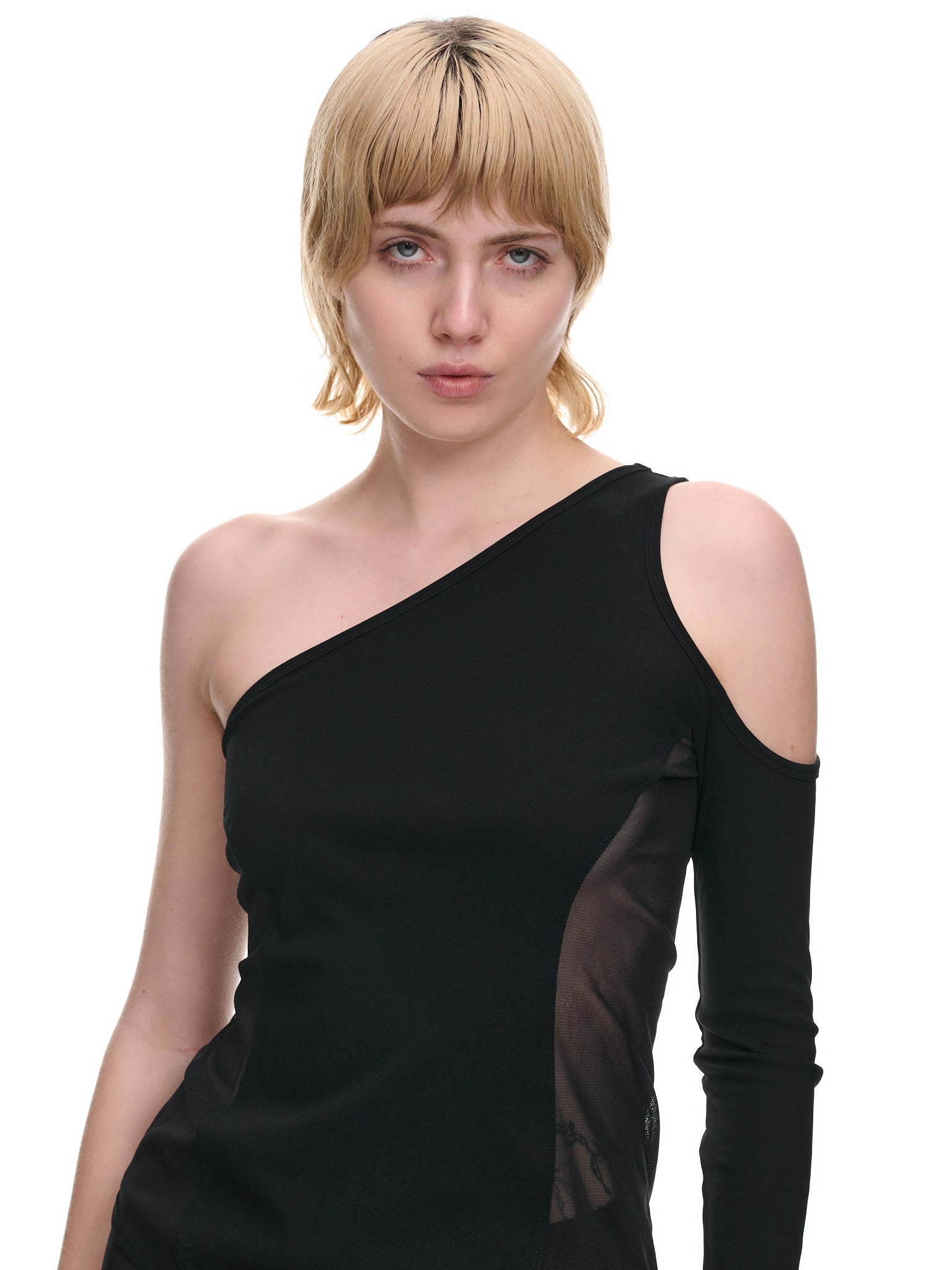 Figure Mesh Top (IM36JK704-15-BLACK)