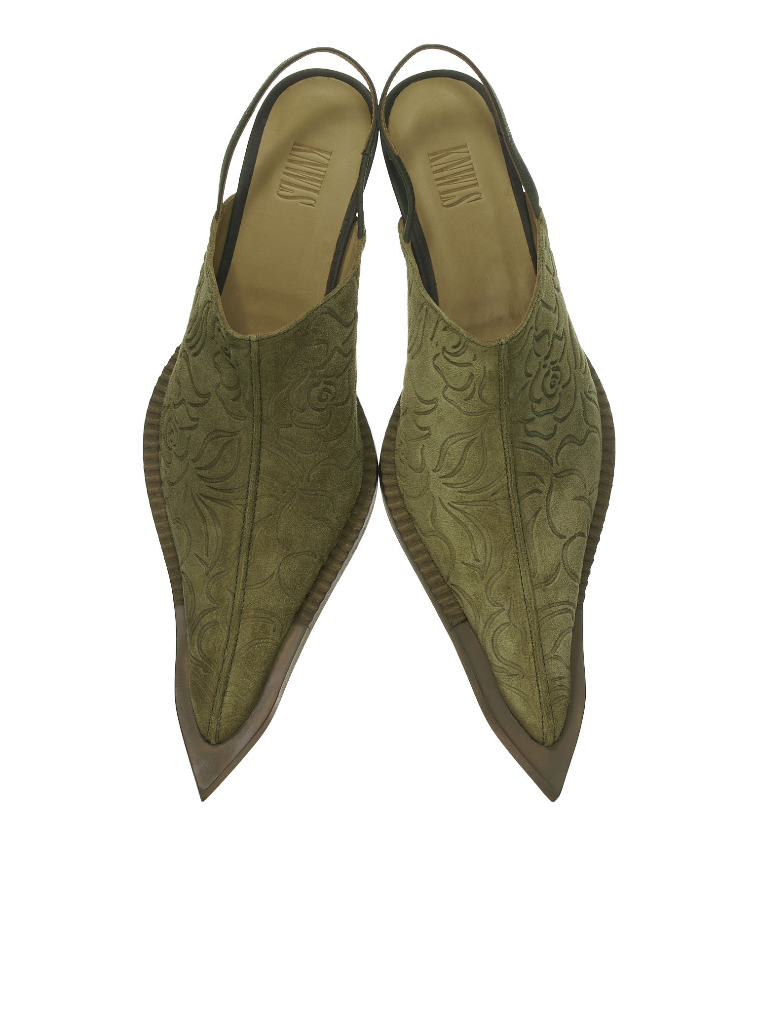 Charlotte Knowles JST Strap Back Mule | H. Lorenzo - top