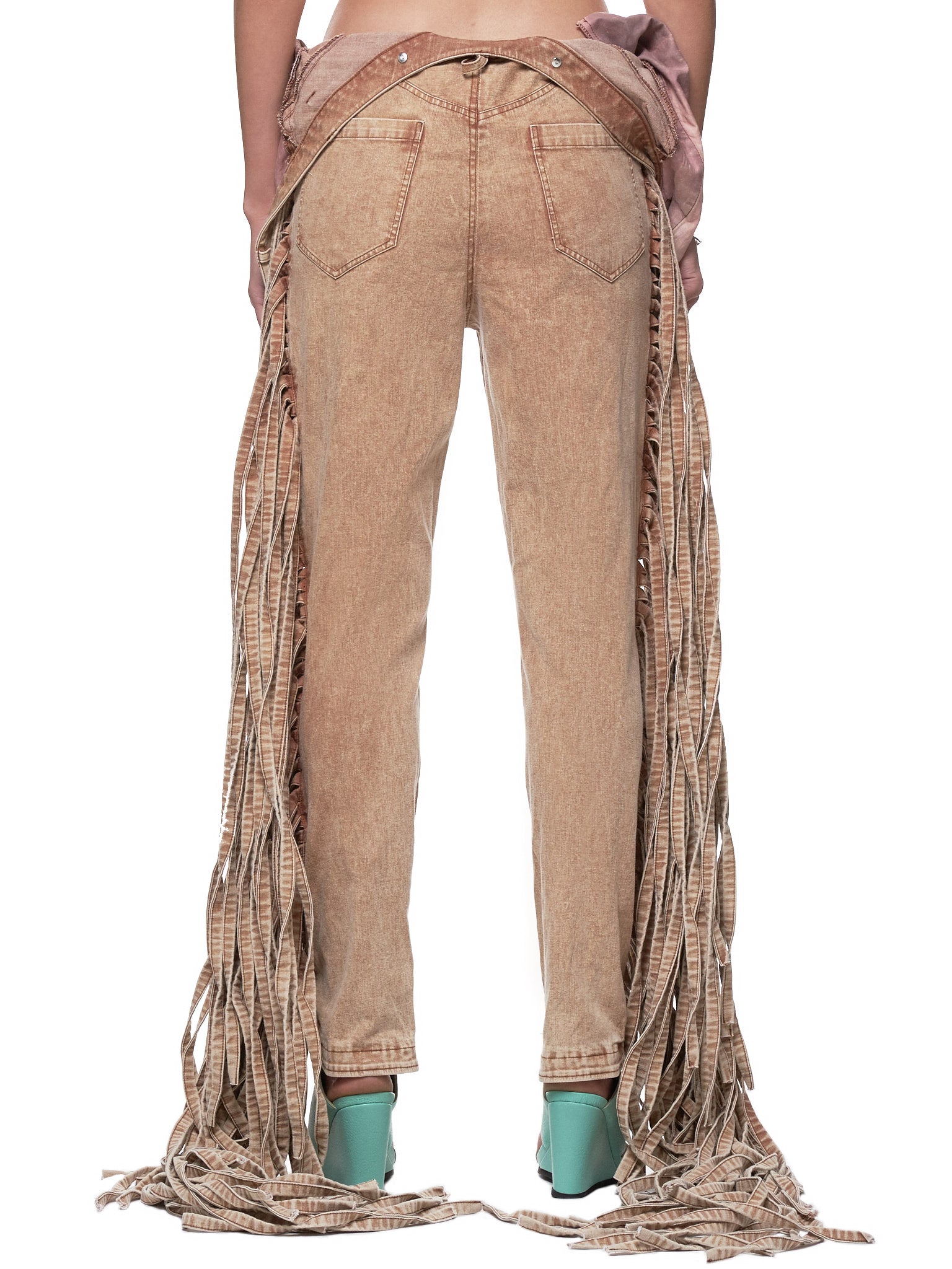 Fringe Jeans (JFSS19P01-BROWN)