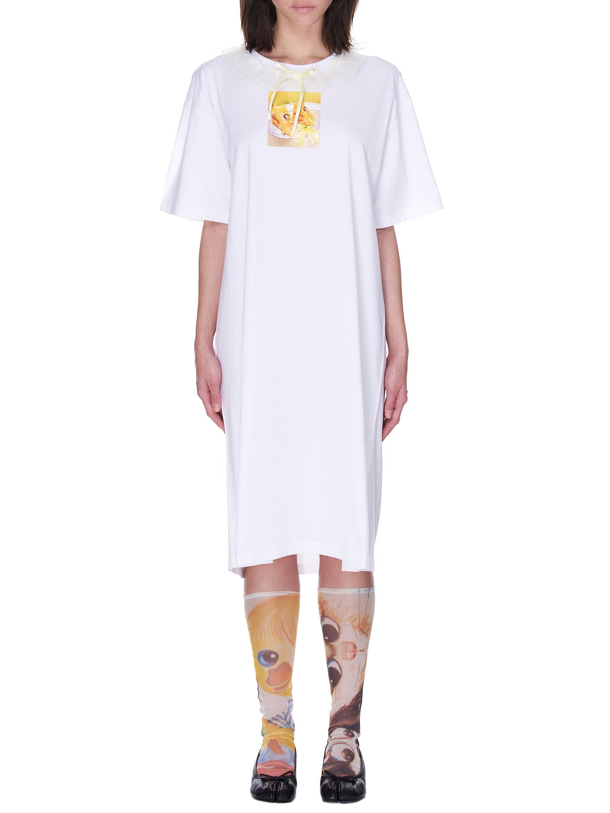 Jenny Fax Lemon Sando Tee Dress | H.Lorenzo - front