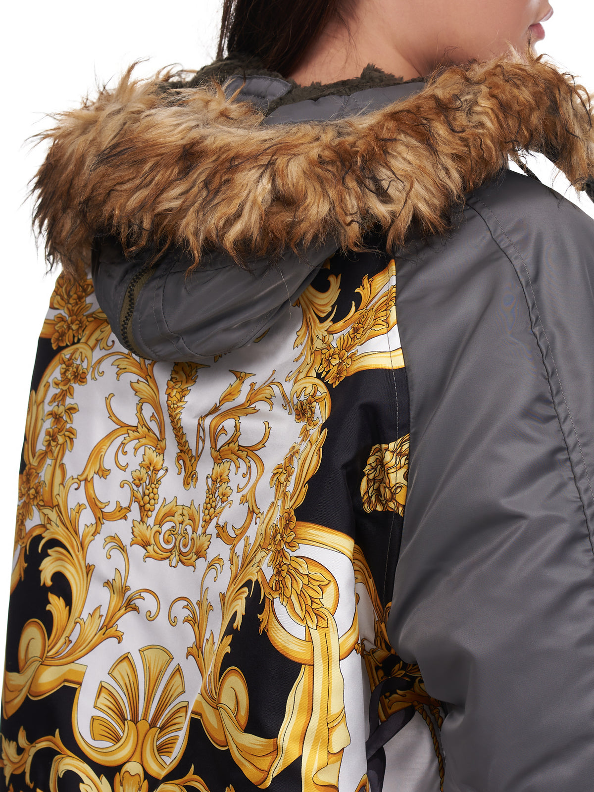Junya Watanabe Versace Print Parka | H. Lorenzo - detail 