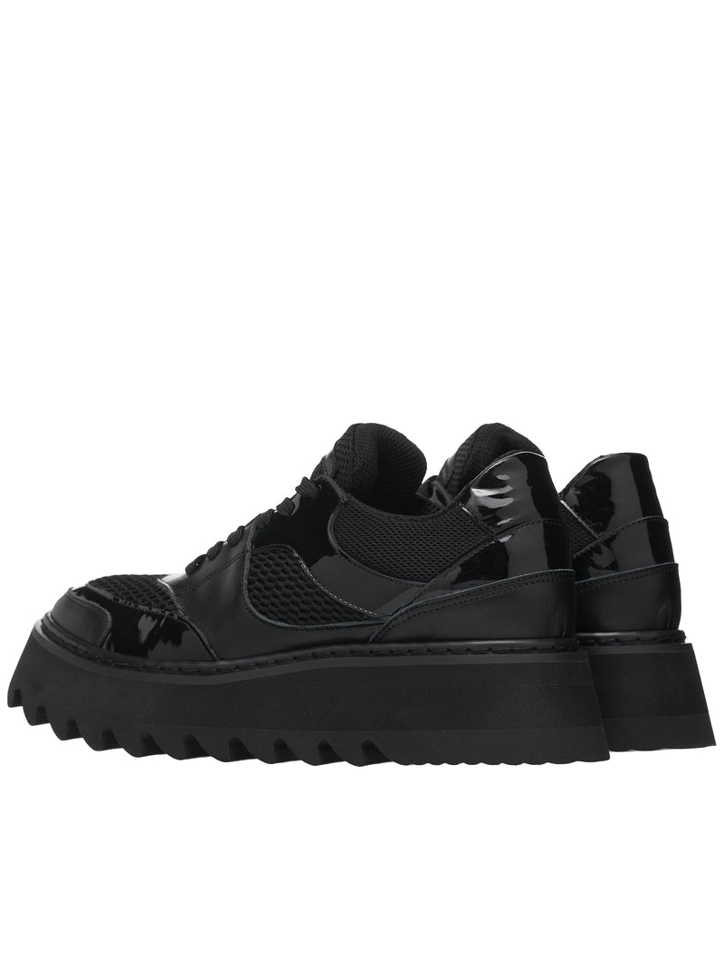 Platform Sneakers (JJ-K107-001-BLACK-BLACK)